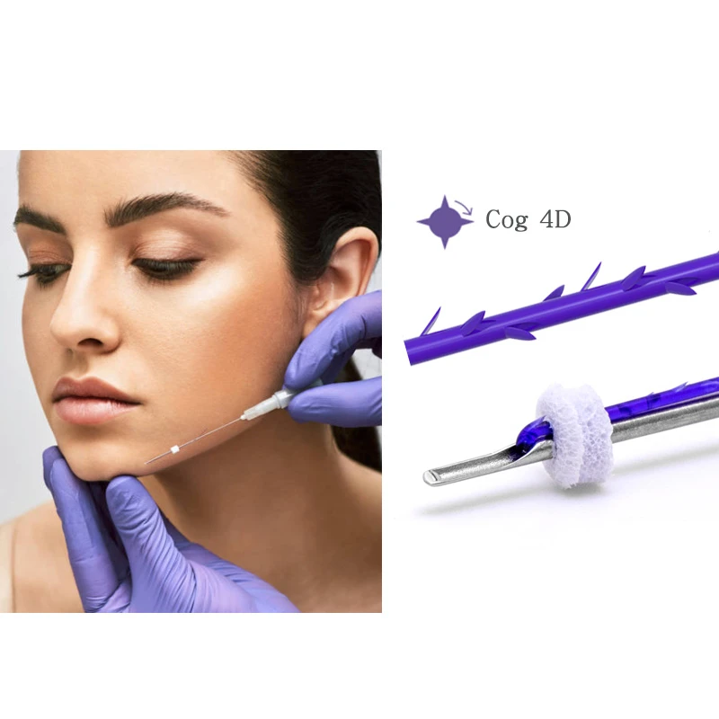 PDO Cog 4D Facial Lift&nbsp;: levage de fil avanc&eacute; pour le contour de la m&acirc;choire