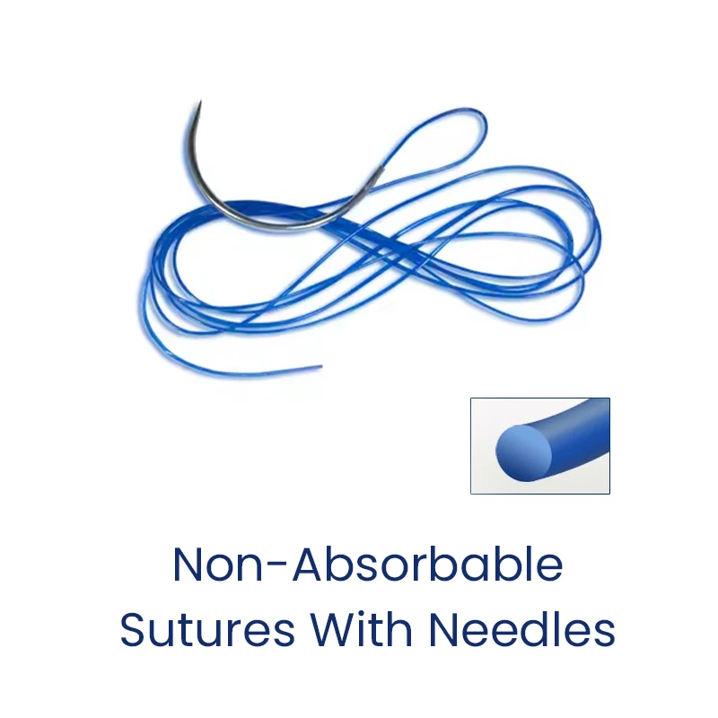 Sutures chirurgicales non r&eacute;sorbables