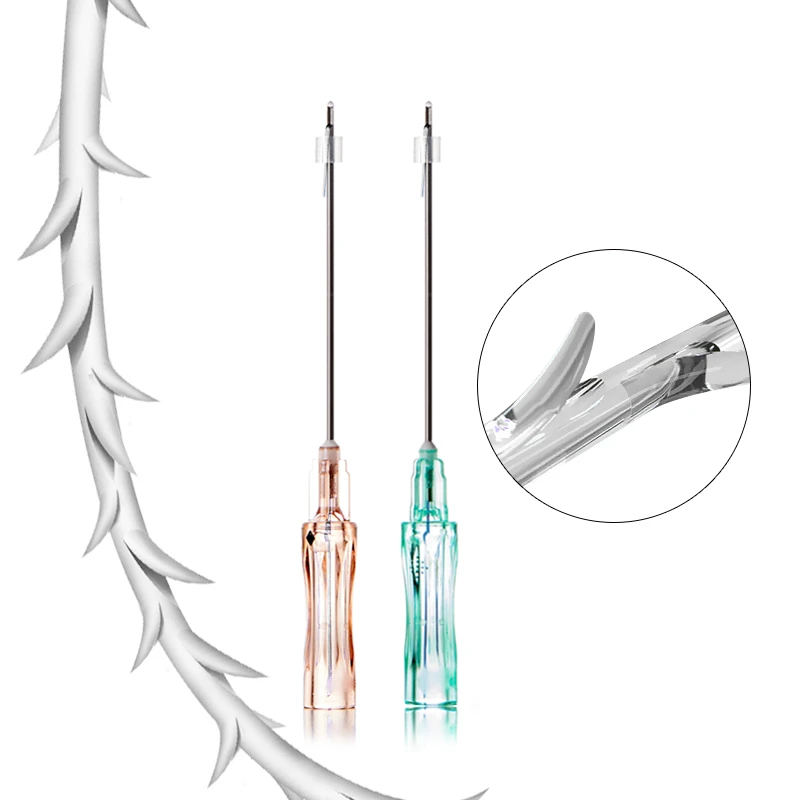 Fils PCL Cog 6D, fils forts barbel&eacute;s pour lifting du visage