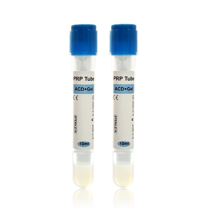 TUBE de gel PRP ACD de 10 ml, emballage individuel