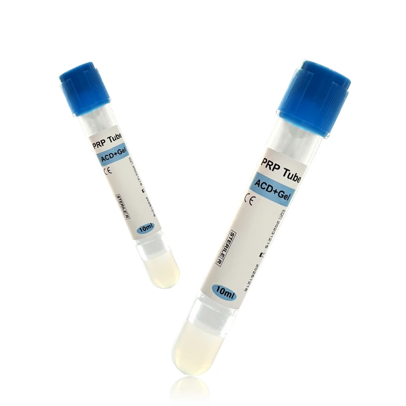 TUBE de gel PRP ACD de 10 ml, emballage individuel