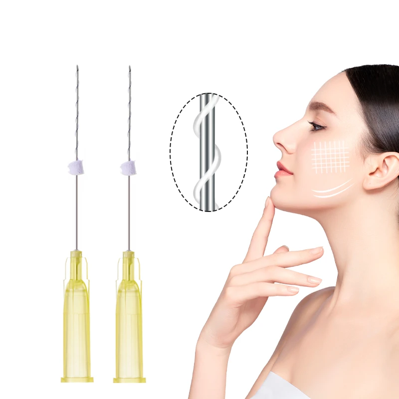 Traitement anti-&acirc;ge m&eacute;dical de cou facial st&eacute;rilis&eacute; par EO mono de filetage de vis PLLA