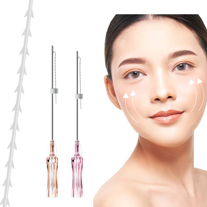 C&ocirc;nes PLLA r&eacute;sorbables m&eacute;dicaux, filetage de rouage, Tube PRP, canule &eacute;mouss&eacute;e, clinique, Anti-&acirc;ge
