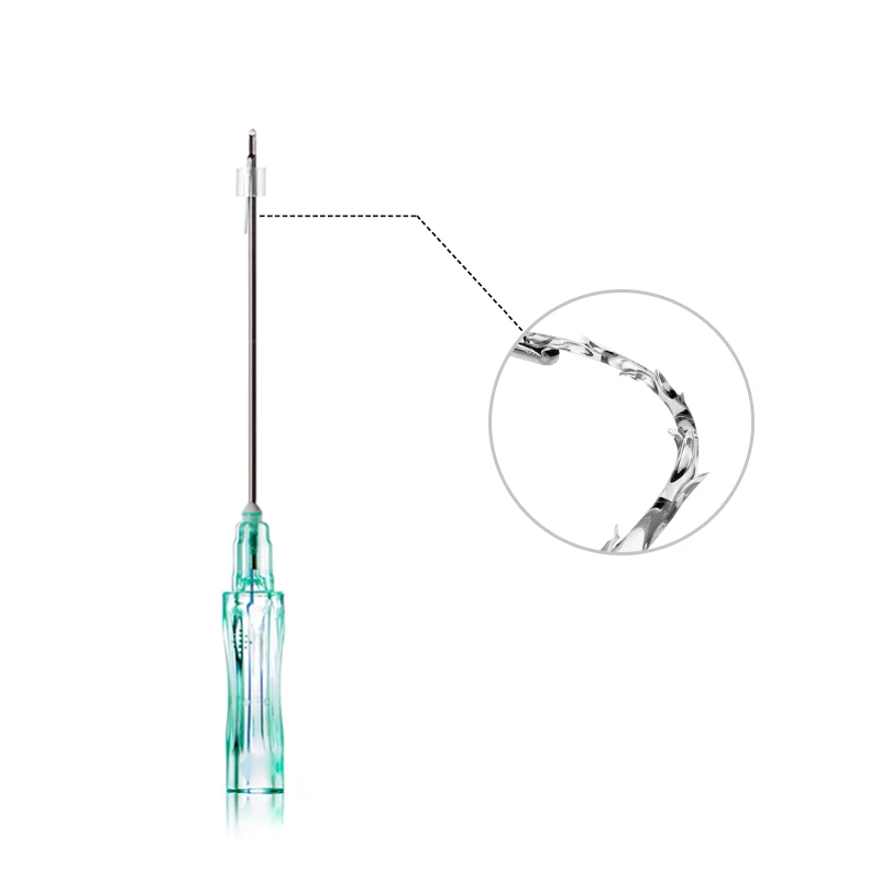 Fils PCL Cog 6D, fils forts barbel&eacute;s pour lifting du visage